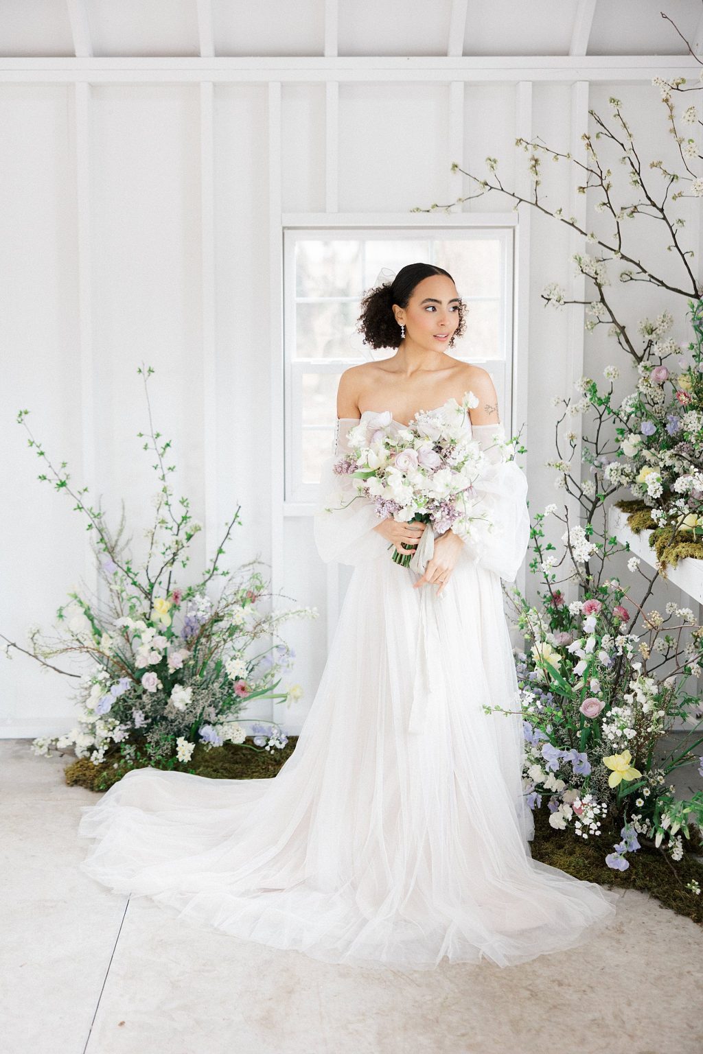 Romantic Floral Editorial at Blushing Fields Farm