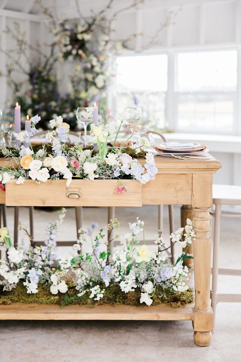 Romantic Floral Editorial at Blushing Fields Farm