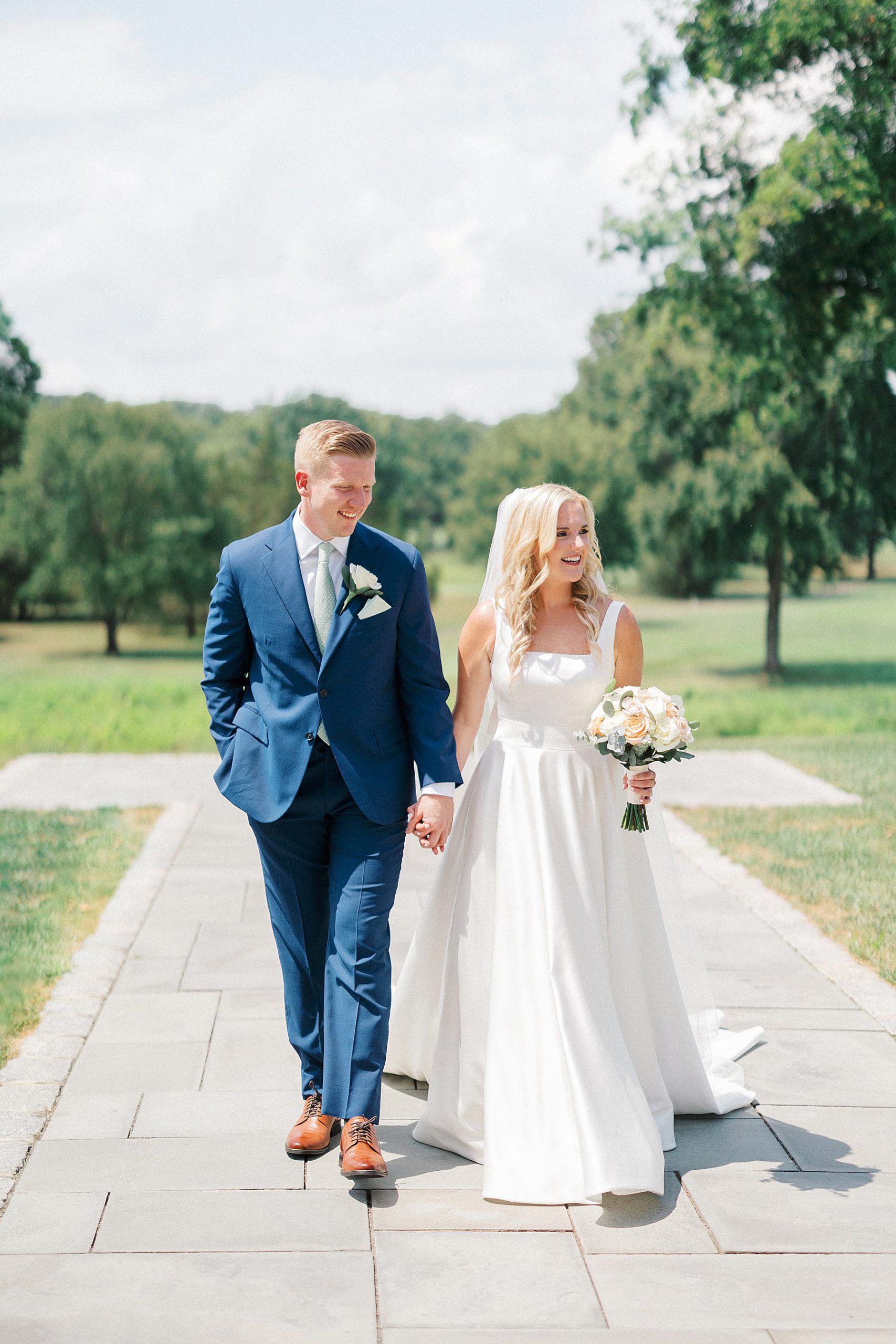 Classic Church Wedding at Fiddler's Elbow Country Club