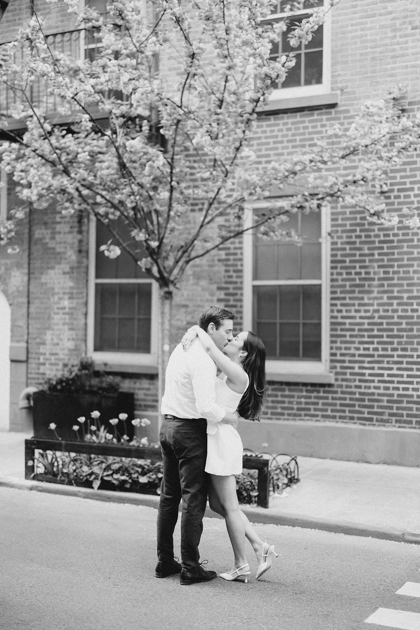 Spring West Andre Spring West Village NYC Engagement